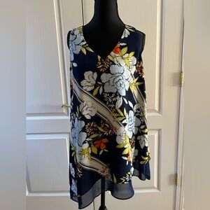 Zac & Rachel Navy Top